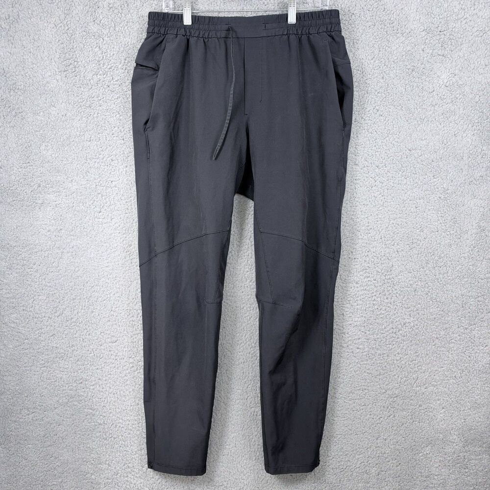 Lululemon Pants Mens Large License To Train Elastic Waist Training Stretch Black